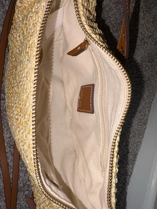 Dolce Vita Monaco Raffia Hobo handbag - Picture 4 of 4